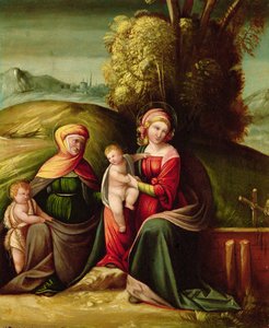 La Vergine e il Bambino con Sant